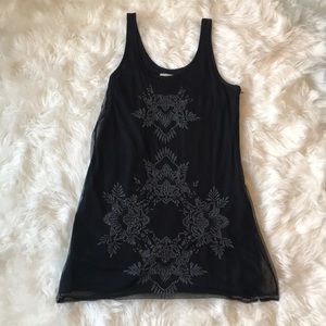 Abercrombie and Fitch Black Beaded Dress